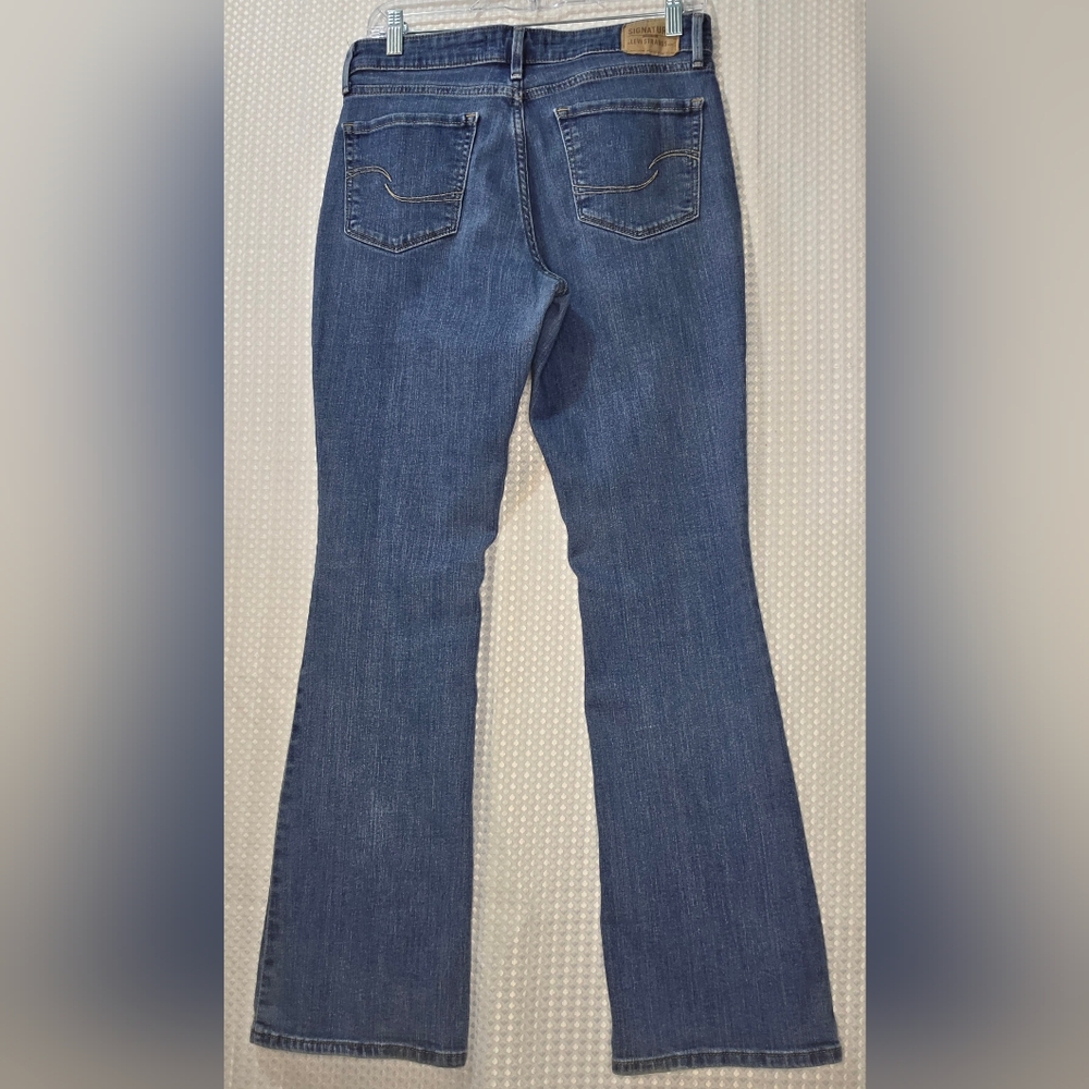 Levi Strauss Signature Bootcut Jeans Womens 6 (28x32) Medium Wash Classic Denim - Picture 4 of 11